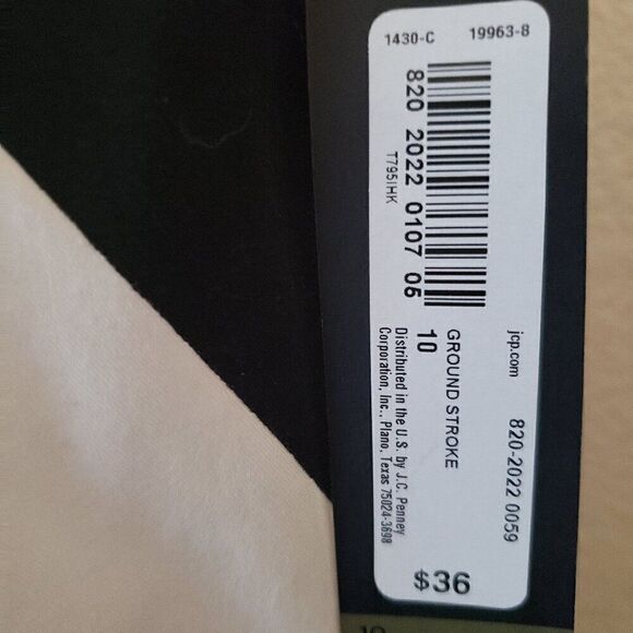 🌸New Worthington Ground Stroke Black & White Diagonal Striped Midi Skirt - Picture 4 of 5